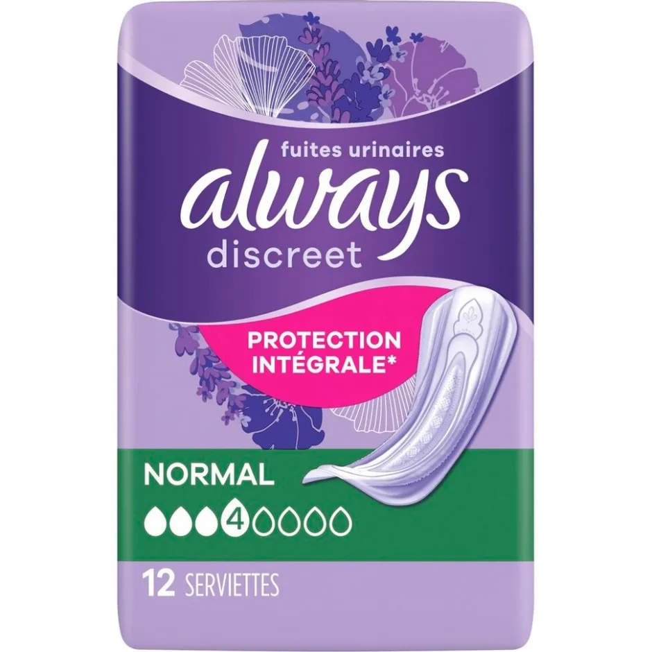 Normal Incontinentieverband voor Urineverlies|Always Discreet Best