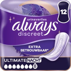 Ultimate Night Incontinentieverband|Always Discreet Clearance