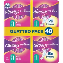 Always Platinum Normal Maat 1 Maandverband< Maandverband