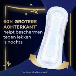 Ultra Secure Night Maandverband|Always Discount