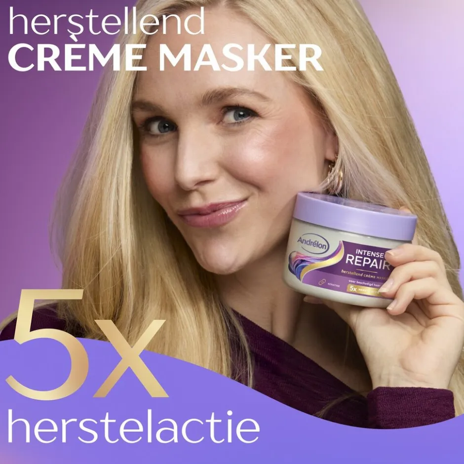Andrelon Andrélon Intense Repair Herstellend Haarmasker< Haarmasker