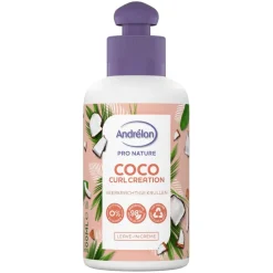 Andrelon Andrélon Pro Nature Coco Curl Creation Leave-In Crème< Haarcrème