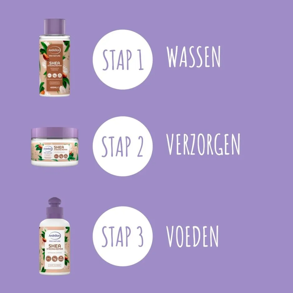 Andrelon Andrélon Pro Nature Shea Strong Repair Haarmasker< Haarmasker