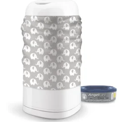 Angelcare Dress Up Grey Elephant Hoes voor Luieremmer< Verschonen