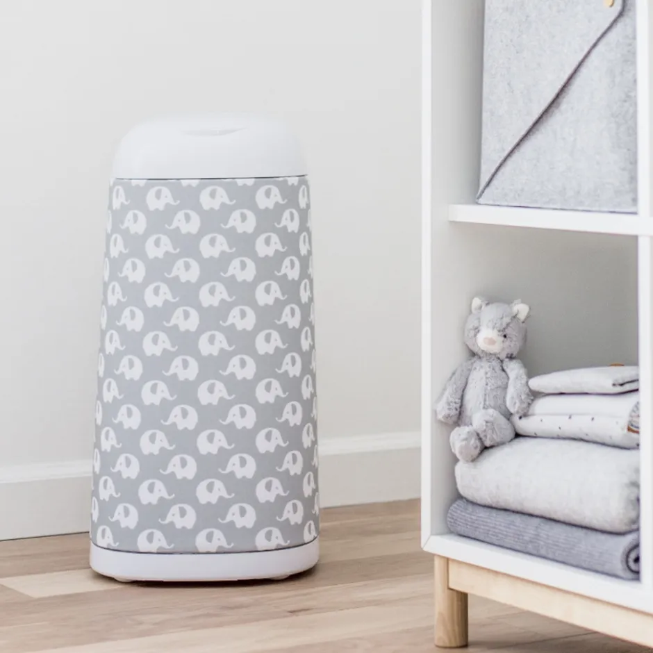 Angelcare Dress Up Grey Elephant Hoes voor Luieremmer< Verschonen