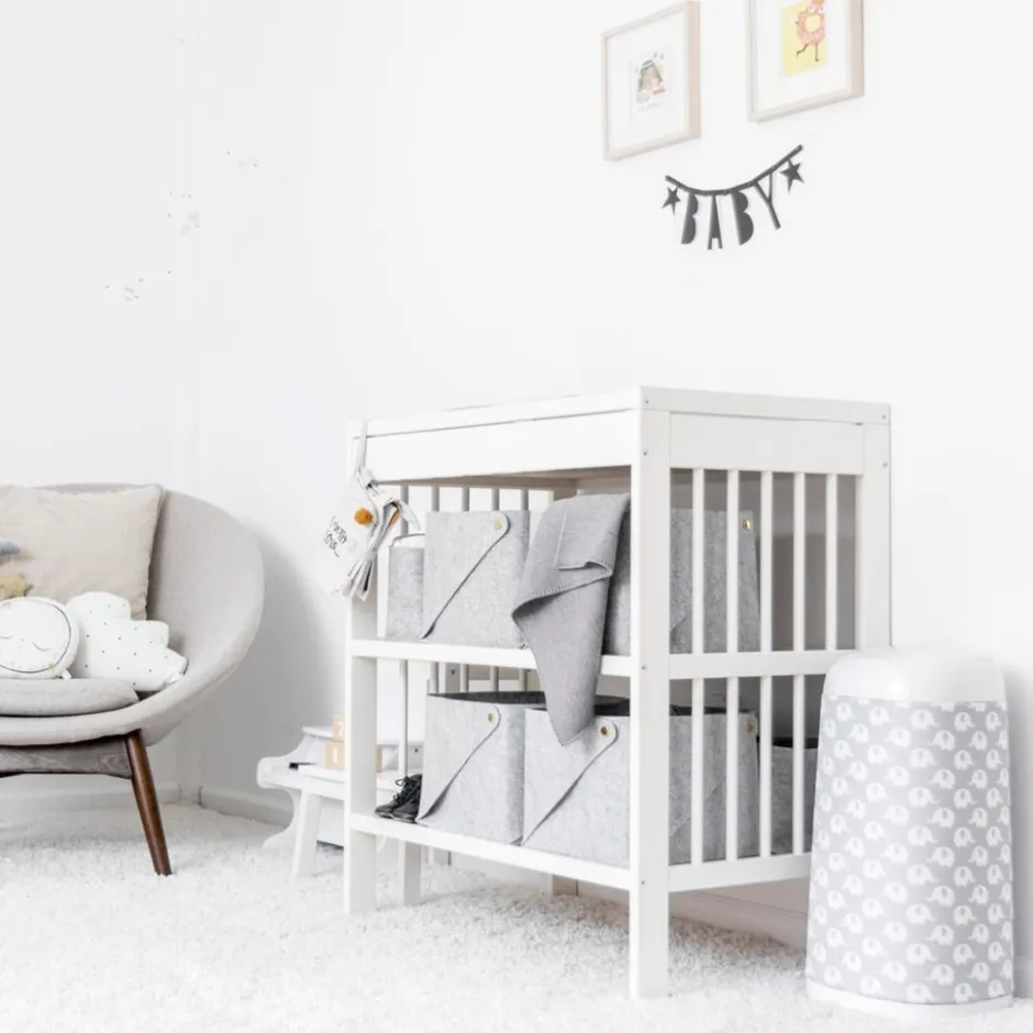 Angelcare Dress Up Grey Elephant Hoes voor Luieremmer< Verschonen