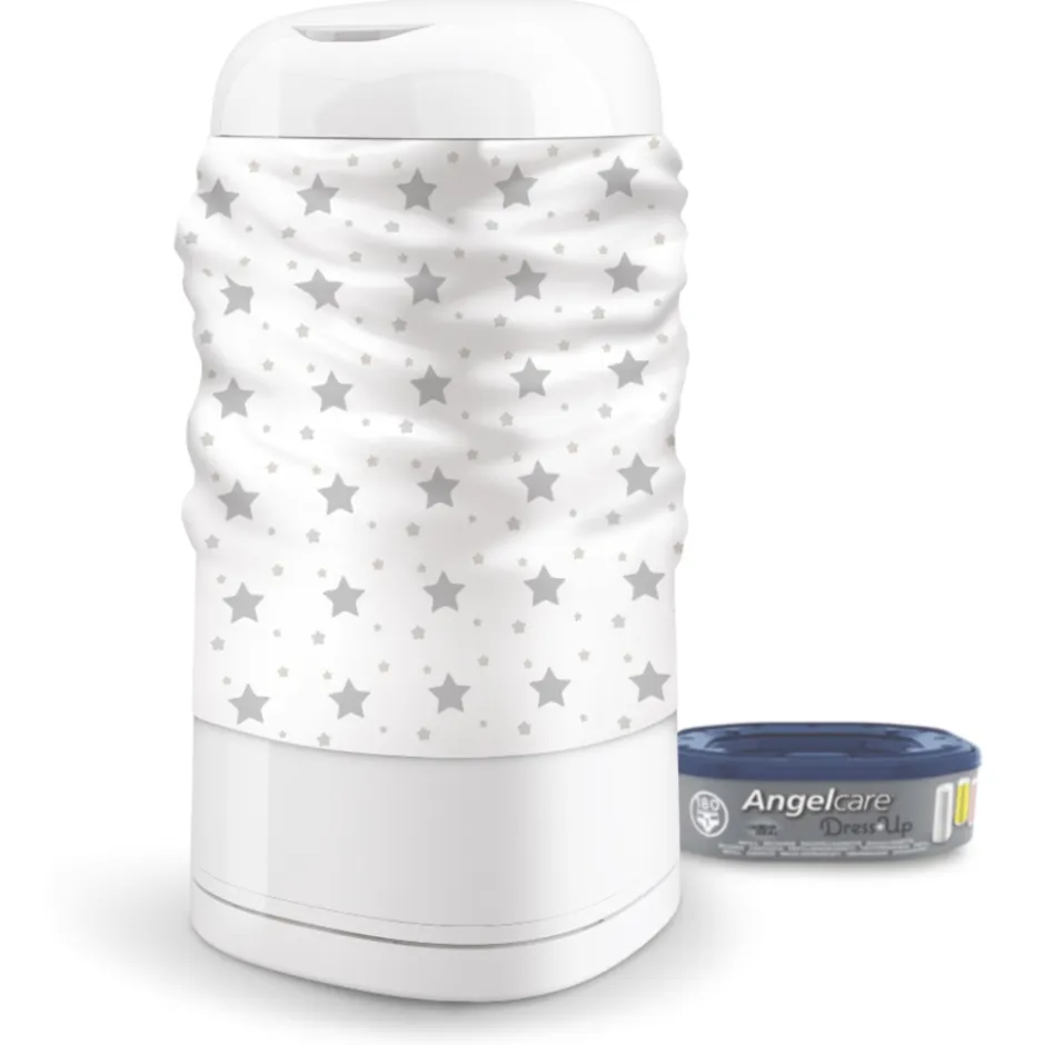 Dress Up Grey Stars Hoes voor Luieremmer|Angelcare Discount