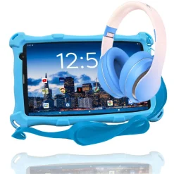 AngelTech Kinderpakket PRO MAX - Kindertablet + Kinderkoptelefoon< Tablets