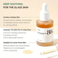 Heartleaf 80% Moisture Soothing Ampoule|ANUA Online