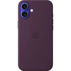 Apple Silicone Backcover MagSafe voor iPhone 16 Plus< Telefoonhoesjes