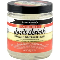 Don't Shrink Flaxseed Gel|Aunt Jackie's