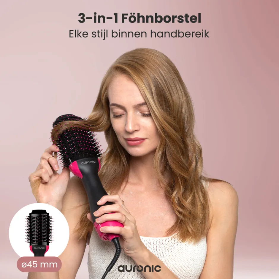 Auronic 3-in-1 Föhnborstel< Haarstylers