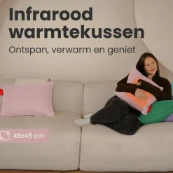 Knitted Warmtekussen 45x45cm|Auronic Online