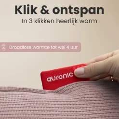Knitted Warmtekussen 45x45cm|Auronic Online