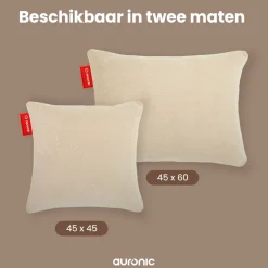 Auronic Sherpa Fleece Warmtekussen 45x60cm< Warmteproducten
