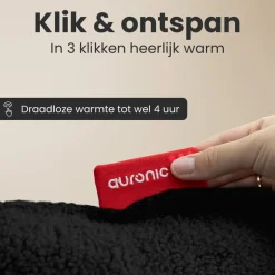 Auronic Sherpa Fleece Warmtekussen 45x45cm< Warmteproducten