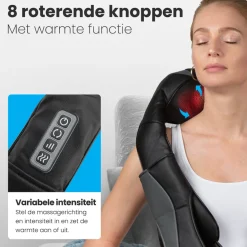 Auronic Shiatsu Massagekussen< Massageapparaten