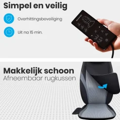 Auronic Shiatsu Massagekussen< Massageapparaten