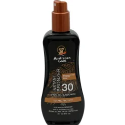 Australian Gold Instant Bronzer SPF30 Zonnebrand Spray Gel< Zonnebrand