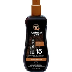 Australian Gold Instant Bronzer SPF15 Zonnebrand Spray Gel< Zonnebrand