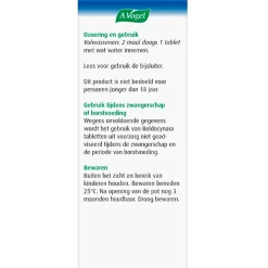 A.Vogel Boldocynara Tabletten< Natuurlijke Zelfzorgmiddelen