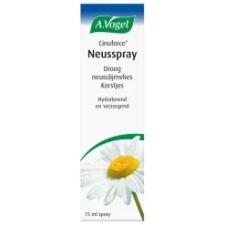 Cinuforce Droog Neusslijmvlies en Korstjes Neusspray|A.Vogel New