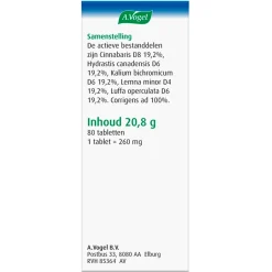 A.Vogel Cinuforce Tabletten< Natuurlijke Zelfzorgmiddelen