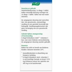A.Vogel Echinaforce Sterk** + Vitamine C Tabletten< Natuurlijke Supplementen|Weerstand En Energie