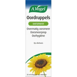 Oorhygiëne Oordruppels|A.Vogel