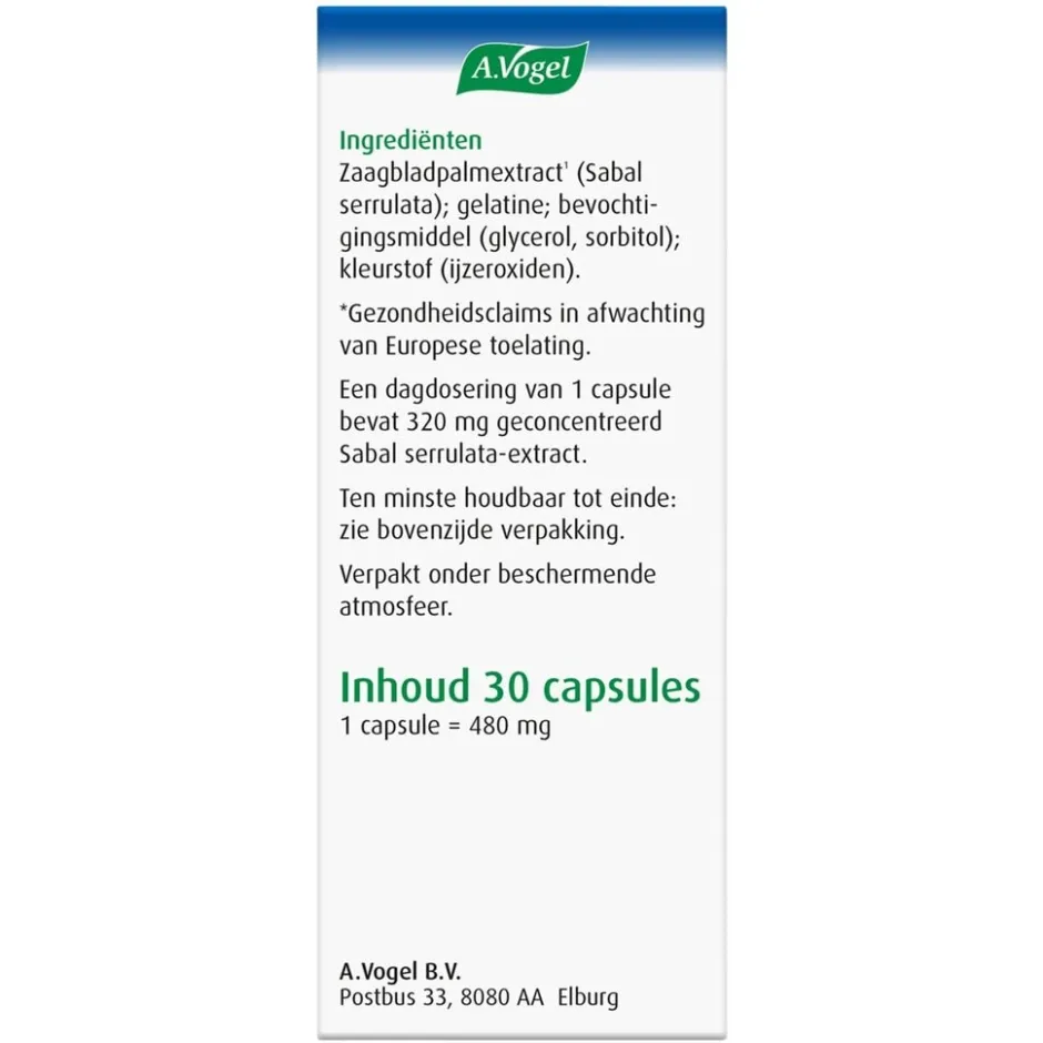 A.Vogel Prostaforce Capsules< Natuurlijke Supplementen|Prostaatsupplementen