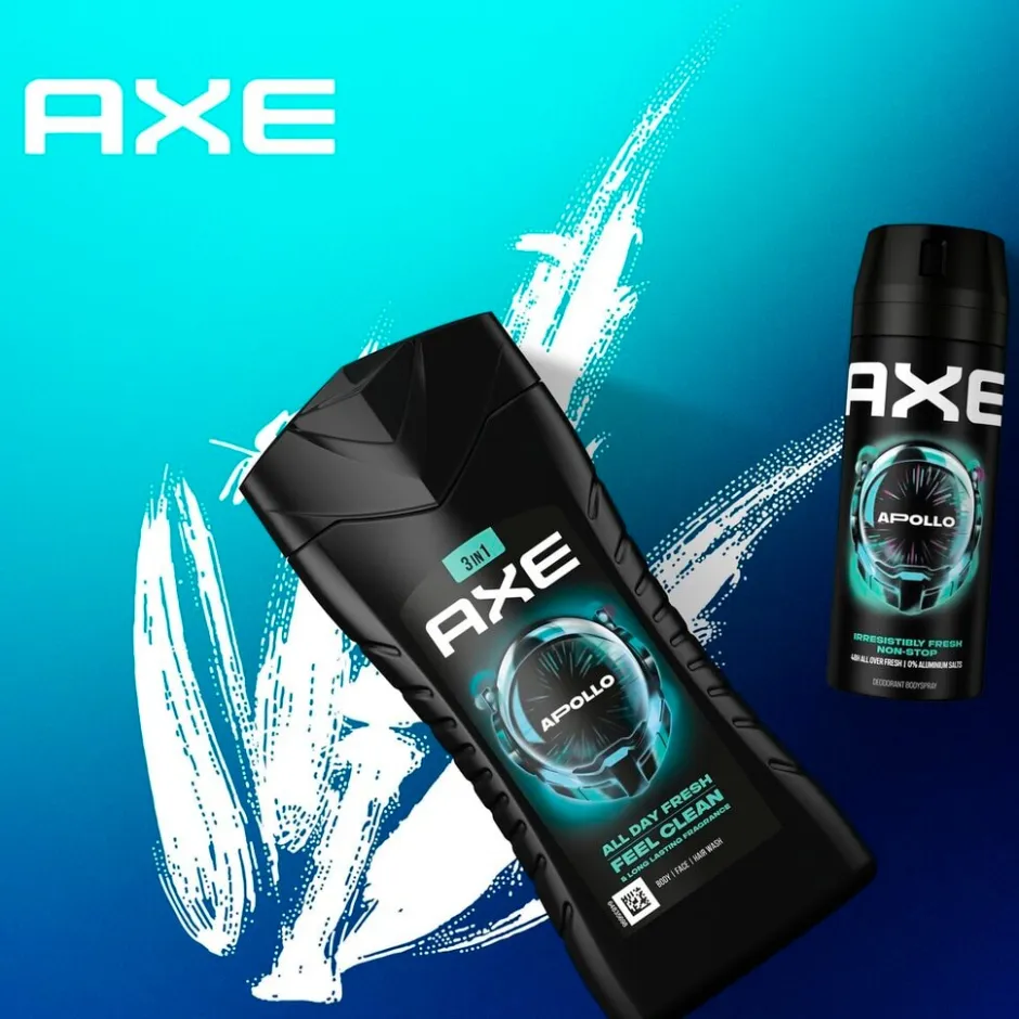 Axe Apollo 3-In-1 Douchegel< Douchegel