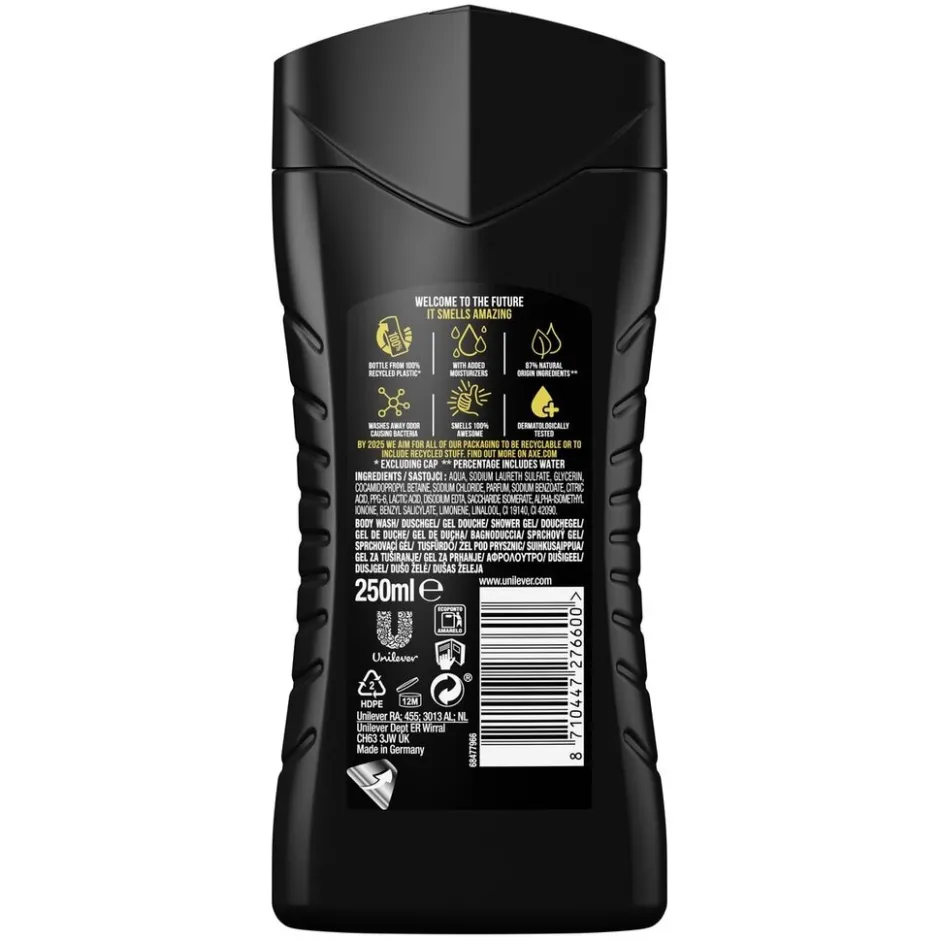Axe Black 3-In-1 Douchegel< Douchegel