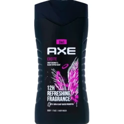 Excite 3-In-1 Douchegel en Shampoo|Axe Online