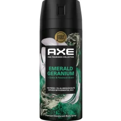 Axe Fine Fragrance Emerald Geranium Deodorant & Bodyspray< Deospray