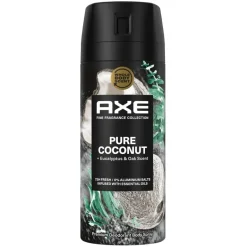 Pure Coconut Deodorant Bodyspray|Axe Fine Fragrance Hot