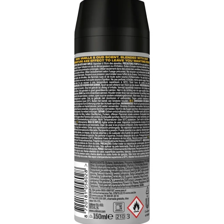 Gold Antitranspirant Spray|Axe Online