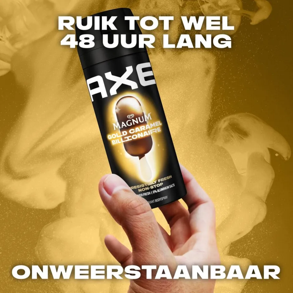 Axe Magnum Gold Caramel Billionaire Deodorant Bodyspray< Deospray