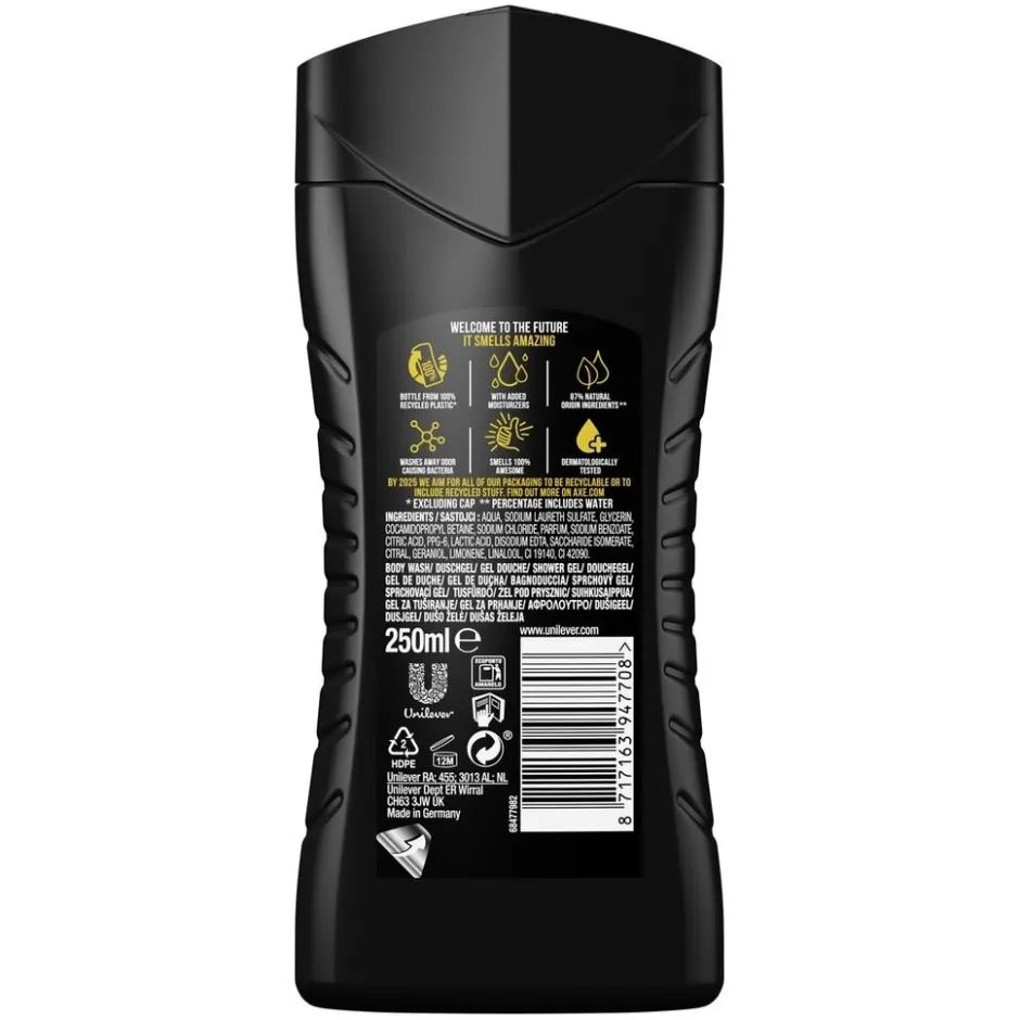 Wild Green Mojito & Cedarwood 3-in-1 Douchegel|Axe Best