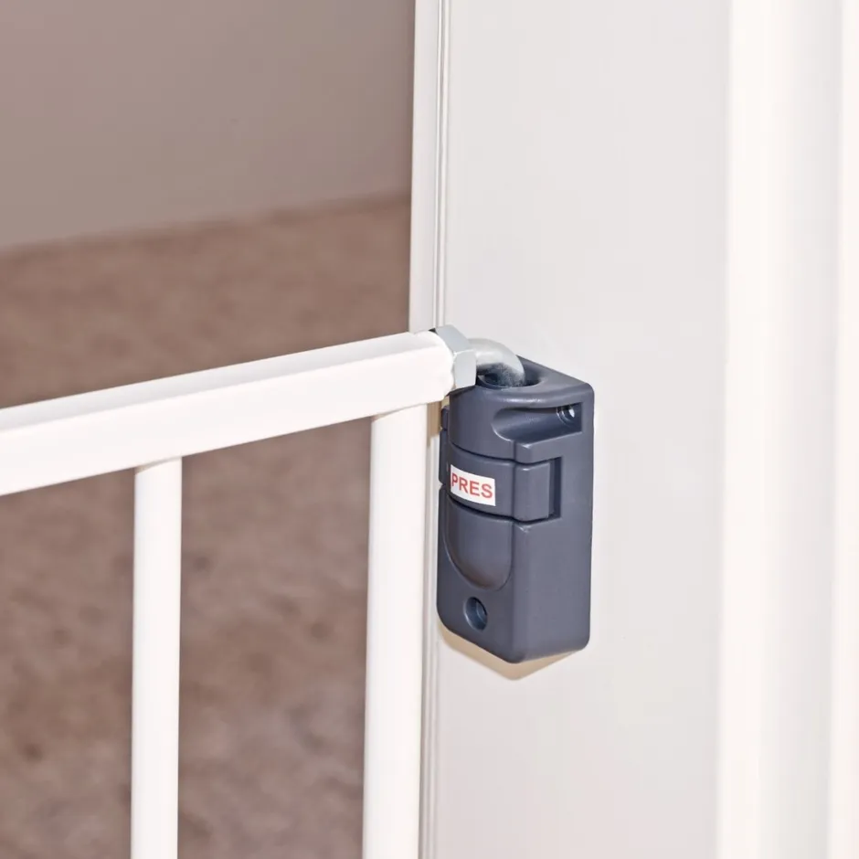 Babygo Safety BabySecure Wallfix White Traphek< Veiligheidshekjes