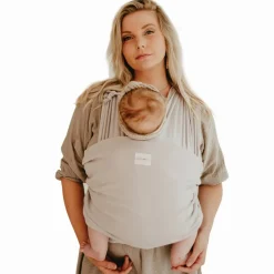 Babylonia Draagzak Tricot-Easy Warm Sand One Size< Draagzakken