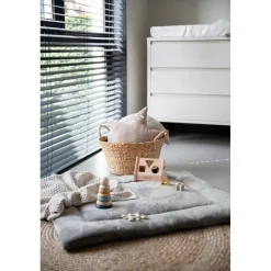 Babys Only Baby's Only Boxkleed Cozy Urban Green 75x95 cm< Boxkleden