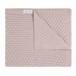 Babys Only Baby's Only Ledikant Deken Sky Chunky Oud Roze 100 x 135 cm< Baby Beddengoed
