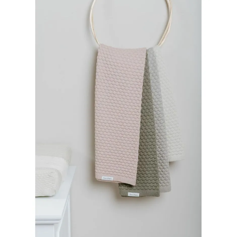 Babys Only Baby's Only Ledikant Deken Sky Chunky Oud Roze 100 x 135 cm< Baby Beddengoed