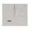 Babys Only Baby's Only Ledikantdeken Sense Kiezel 100x135 cm< Baby Beddengoed