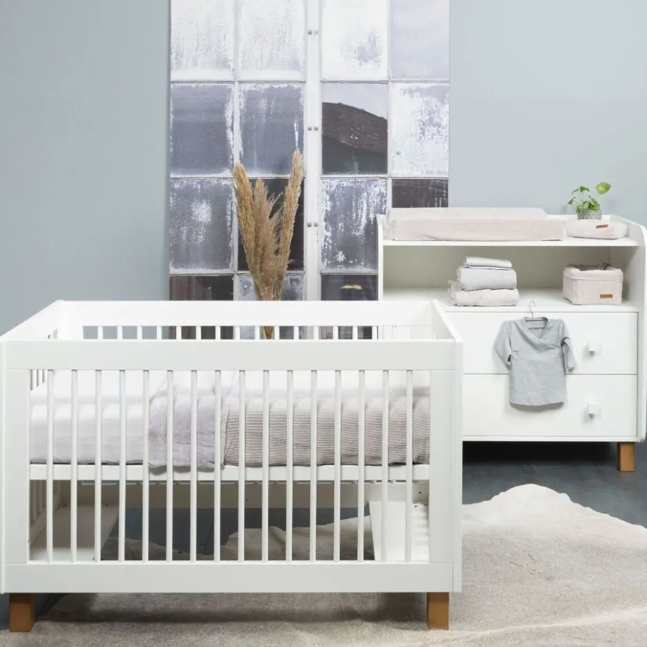 Babys Only Baby's Only Ledikantdeken Sense Kiezel 100x135 cm< Baby Beddengoed
