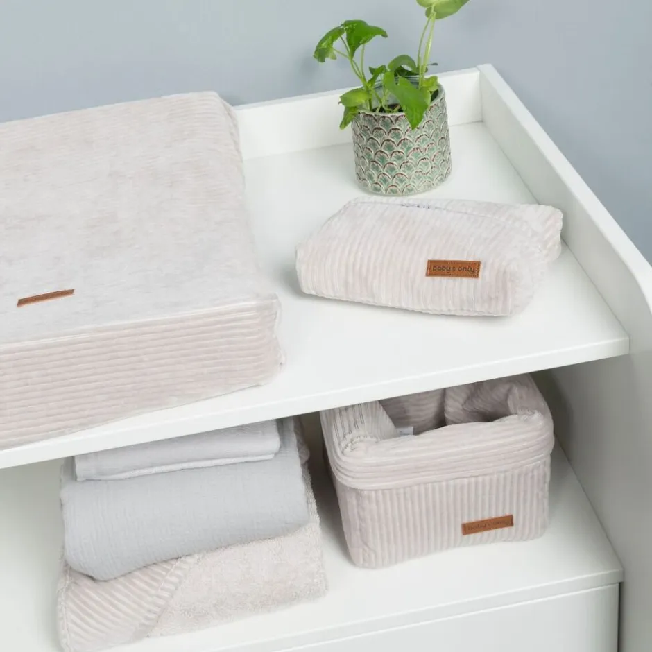Babys Only Baby's Only Ledikantdeken Sense Kiezel 100x135 cm< Baby Beddengoed
