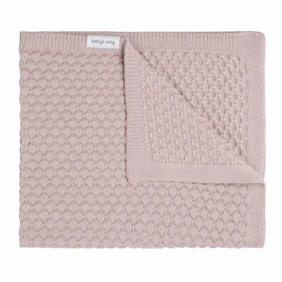 Baby's Only Wiegdeken Sky Chunky Oud Roze 70 x 95 cm|Babys Only Discount