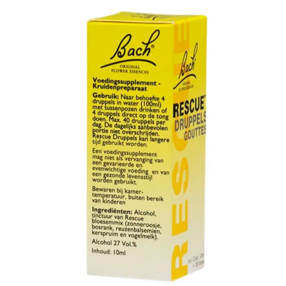 Bach rescue Druppels< Overige Supplementen