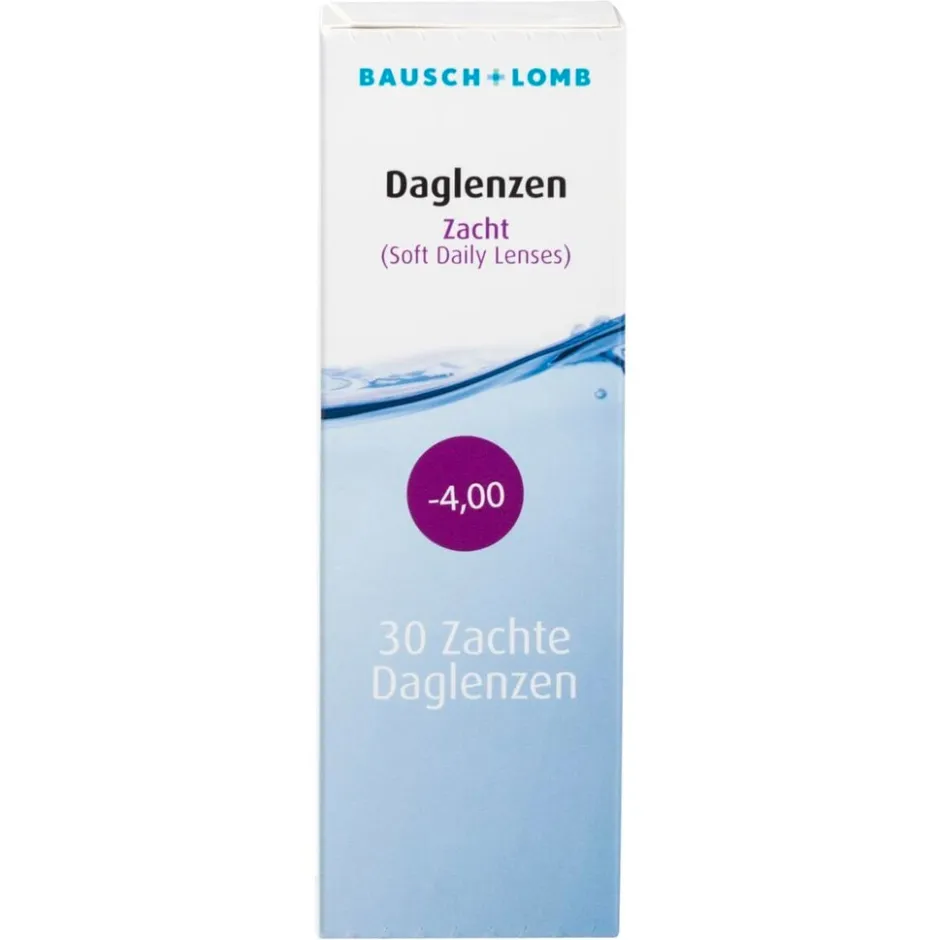 Bausch & Lomb -4.00 Zachte Daglenzen< Lenzen