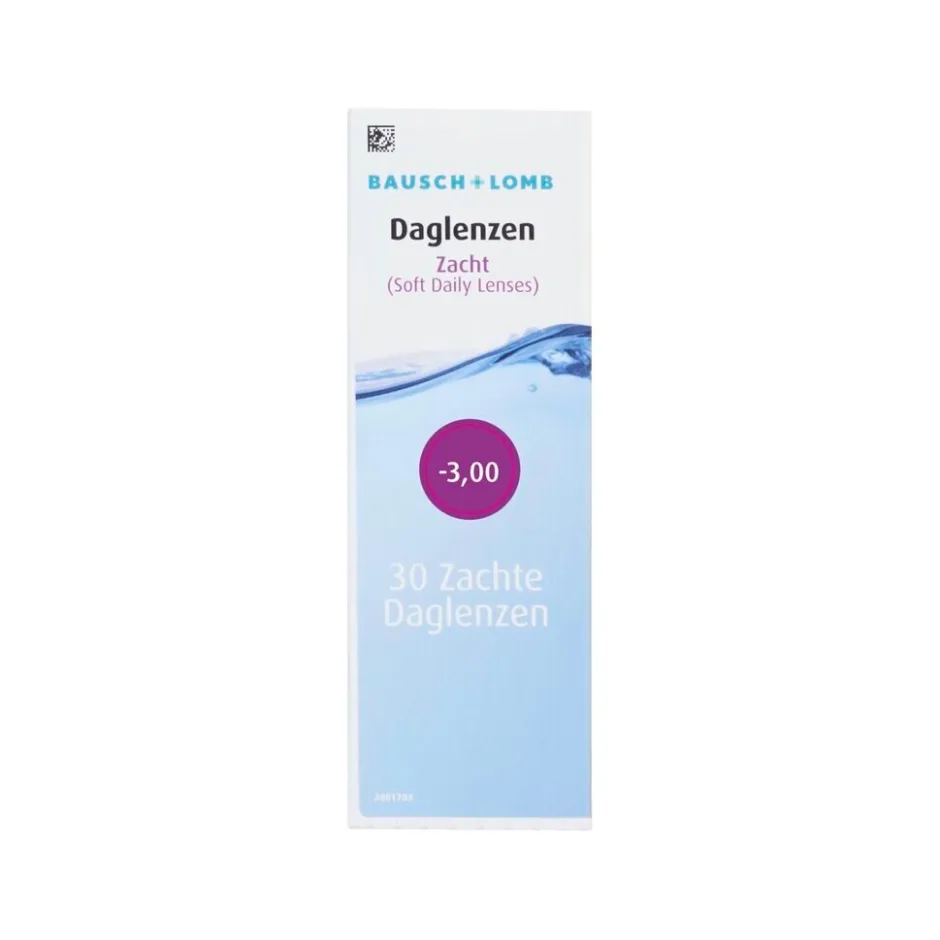 Bausch & Lomb -3.00 Zachte Daglenzen< Lenzen